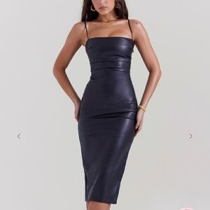 House of CB Jalena Black dress XS